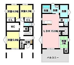 松山市北斎院町の一戸建て