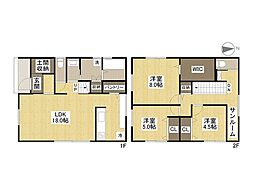 深川1丁目　2号棟　新築戸建