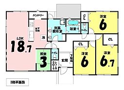 宜野湾市大山4丁目新築戸建て1号棟