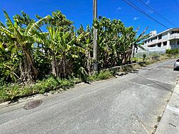 南風原町山川売地間口広々約41ｍ