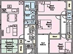 南城市大里稲嶺第4　全4棟　1号棟