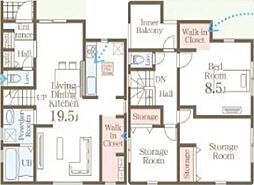 うるま市みどり町第3　全2棟　1号棟