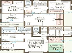 うるま市与那城屋慶名　全3棟　2号棟