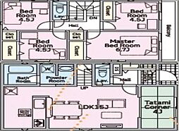 糸満市座波第2　全4棟　2号棟