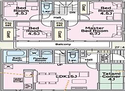 糸満市座波第2　全4棟　3号棟