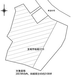 南城市玉城船越　2100坪売地