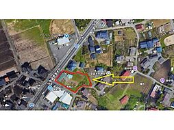 国道104号沿い八幡(442坪)の土地