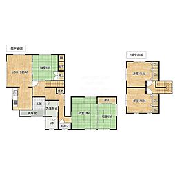由利本荘市　岩城亀田亀田町字亀田町　２階建