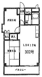 ヴィラヤマナカ 4 302