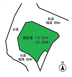 富士市富士岡の土地