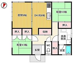 ＪＲ宇佐美駅1.5km／陽当りの良い古家平家建