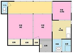 横井一戸建　東側