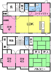 月坂貸家
