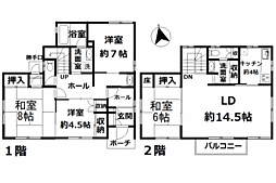 伊豆の国市奈古谷エメラルドタウンの一戸建て