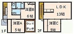 掛川市上垂木の一戸建て