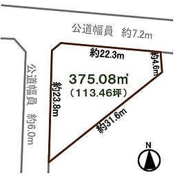 磐田市富士見町２丁目の土地