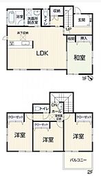 三島市佐野見晴台２丁目の一戸建て