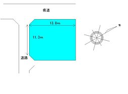 富士市岩本の土地