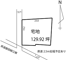 磐田市宮之一色の土地