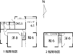 磐田市中野の一戸建て