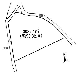 熱海市上多賀・約93坪の平坦地
