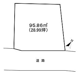 熱海市上宿町・利便良好な街中の古家付売地