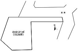 熱海市下多賀・約73坪の売地