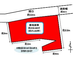 中央区富塚町　売土地