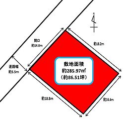 中央区河輪町 売土地