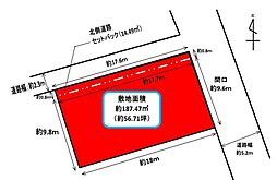 中央区上浅田2丁目　売土地