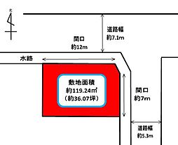 中央区恩地町　売土地