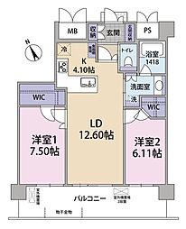 エンブルヒルズ東源台 5F