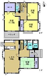 三島市富士見台の一戸建て