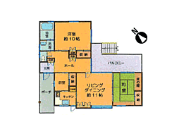 エンゼルフォレストリゾート伊豆山　使いやすい平家建