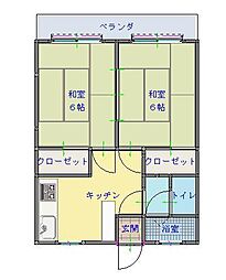 プラザ八幡野 202