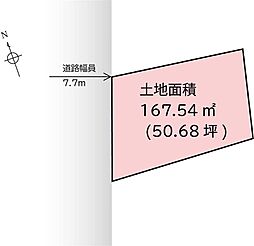 牛妻　緑豊かな地域