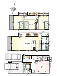 静岡市駿河区東新田５丁目の一戸建て