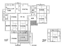 藤枝市岡部町内谷の一戸建て