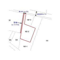 焼津市治長請所の土地