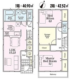 静岡市葵区南瀬名町の一戸建て