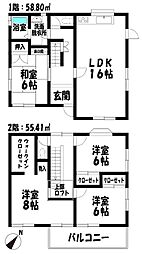 静岡市葵区西瀬名町の一戸建て