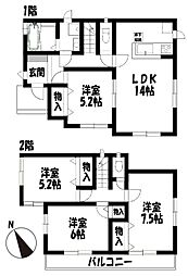 静岡市葵区与一４丁目の一戸建て