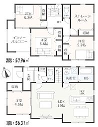 静岡市葵区新伝馬3丁目の一戸建て