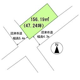 沼津市我入道東町の土地