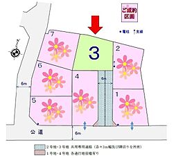 一色下ノ原7区画宅地分譲地 No.3