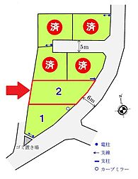 小泉全6区画宅地分譲地 No.2