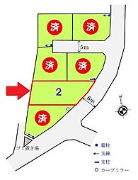 小泉全6区画宅地分譲地 No.2