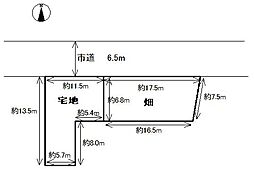 静岡市清水区庵原町の土地