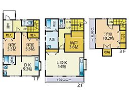 静岡市駿河区曲金３丁目の一戸建て