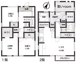 静岡市葵区城北２丁目の一戸建て